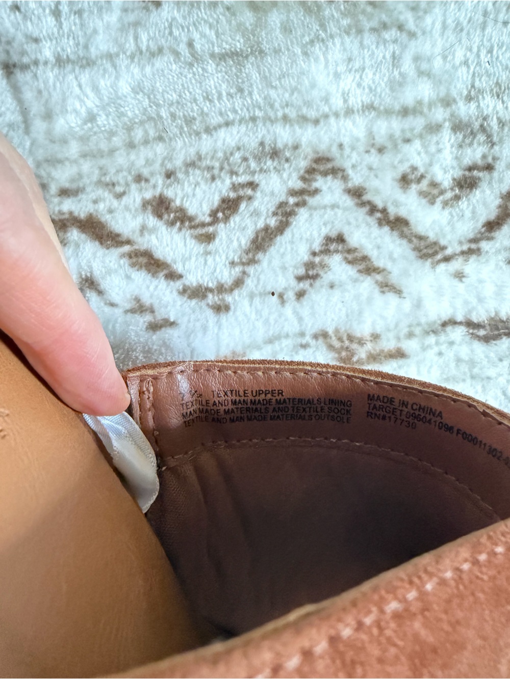 Suede Platform Mule Heels in Brown - Picture 6 of 7